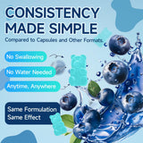 Ewecxine Gummy Vitamins with blueberry flavour