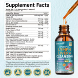 Ewecxine Liposomal Lymph & Liver Cleanse Drops on a wooden table