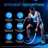 exdoo Creatine Gummies nutritional information label