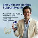 EXHERBLABS Tinnitus Relief Support Capsules bottle with label
