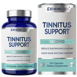 EXHERBLABS Tinnitus Relief Support Capsules front view