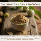 Exotic Veda Triphala Herbal Supplement side view