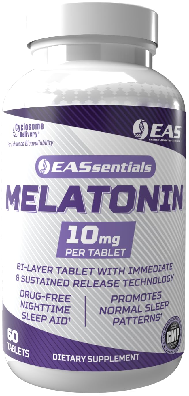 Experimental and Applied Sciences Melatonin 10mg Tablets front view