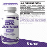 Experimental and Applied Sciences Zinc Lozenges packaging side view