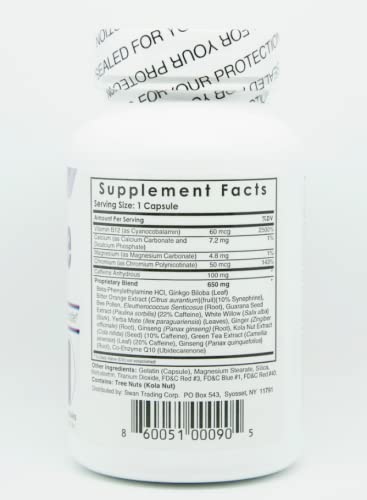 Extreme OxyElite Pro Strength Thermogenic Fat Burner side view