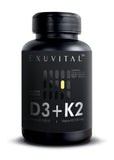 EXUVITAL D3 + K2 Capsules bottle front view