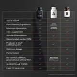 EXUVITAL D3 + K2 Capsules in a health supplement collection
