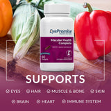 EyePromise Multi-Vitamin Plus Eye Health capsules in a bowl