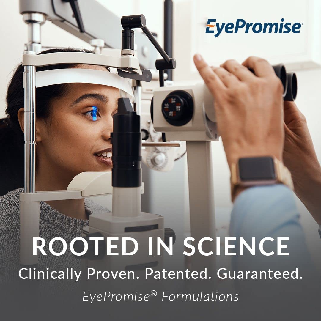 EyePromise Screen Shield Eye Supplement bottle on a table