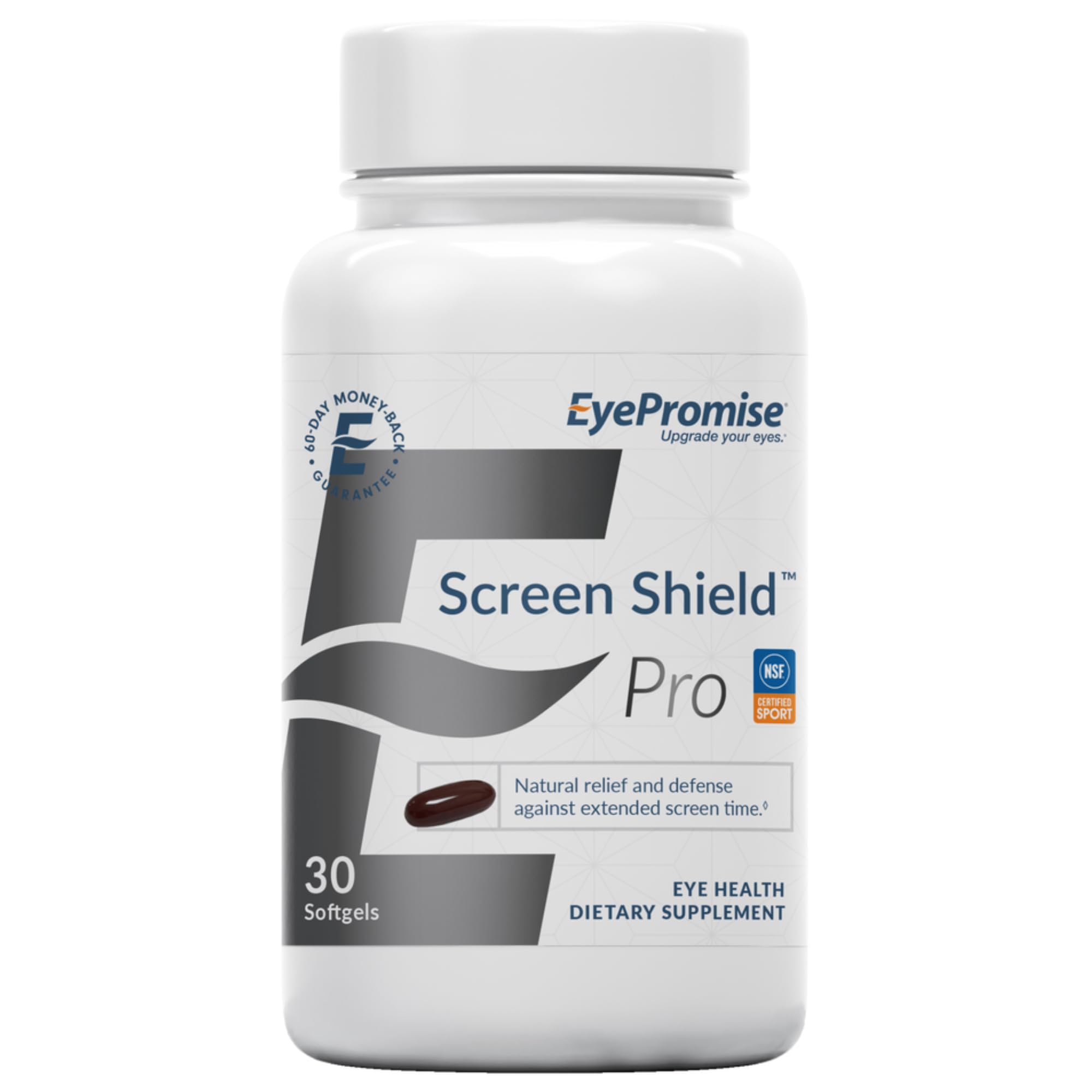 EyePromise Screen Shield Eye Supplement softgel front view