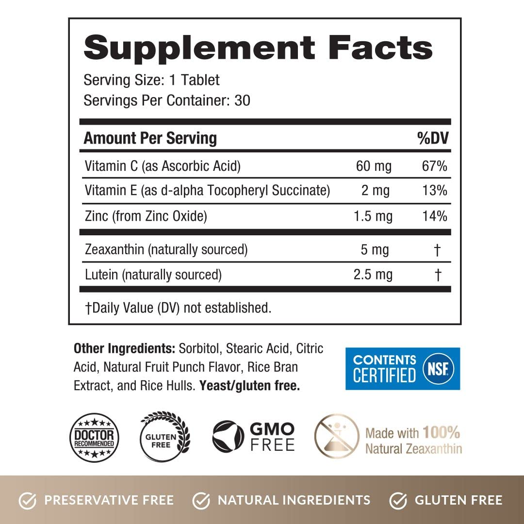 EyePromise Screen Shield Teen Eye Supplement with multivitamins