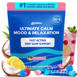 EYHBQIA Calm Magnesium Powder packaging with Raspberry Lemonade flavour