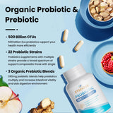 EYSOOGE Probiotics 3 in 1 bottle side view