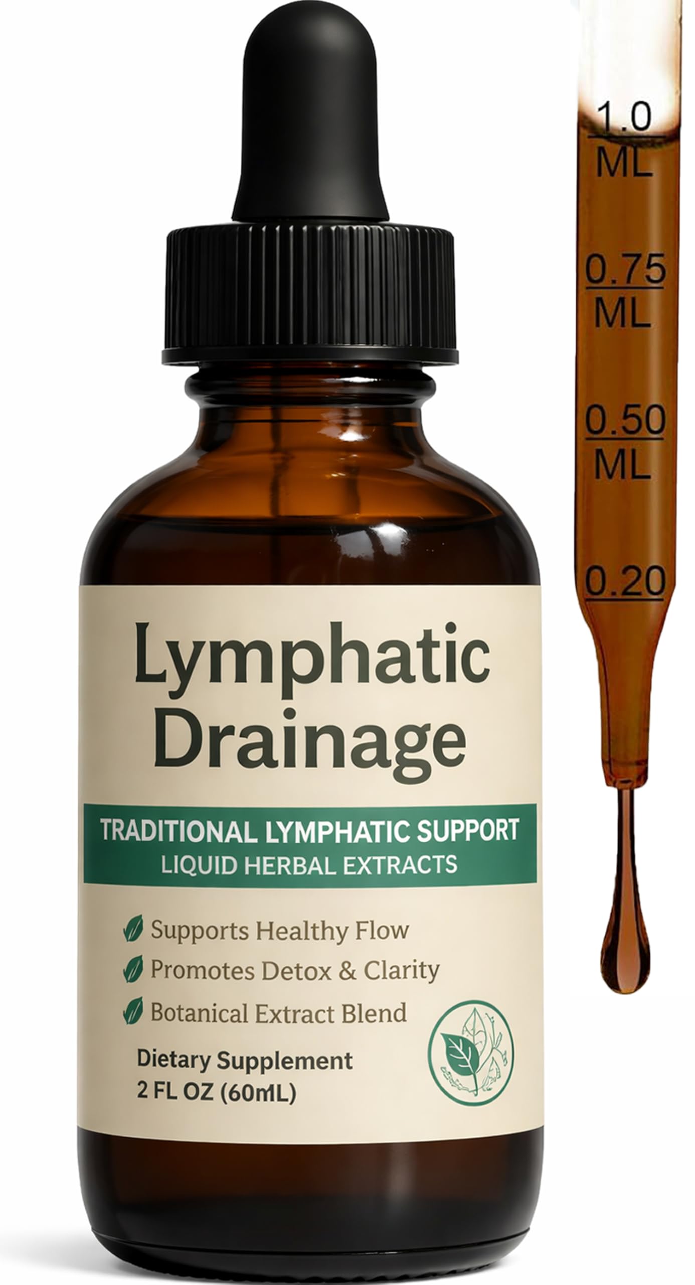 EYUTRD Herbal Lymphatic Support Drops 100g front view