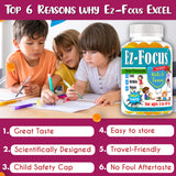 Ez-Focus Gummies for Kids 60ct lifestyle scene with children