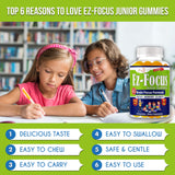 Ez-Focus Junior Gummies for Kids close-up of gummy texture