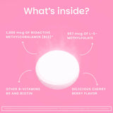 EZ Melts B-Complex Vitamin Supplement ingredients list
