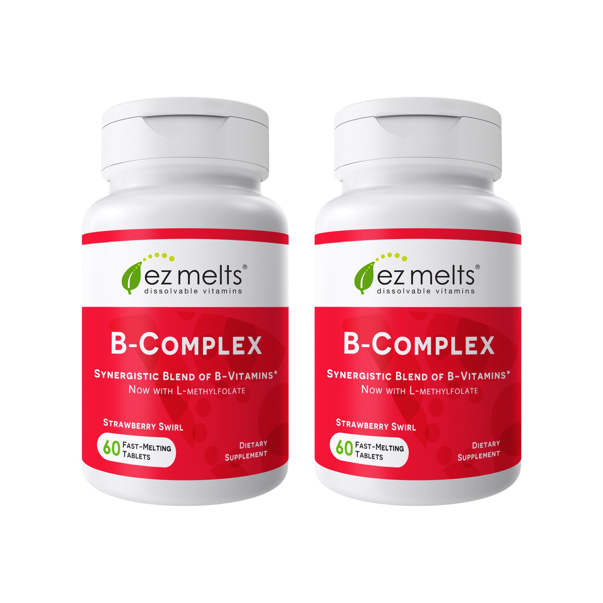 EZ Melts B-Complex Vitamins 109g front view packaging