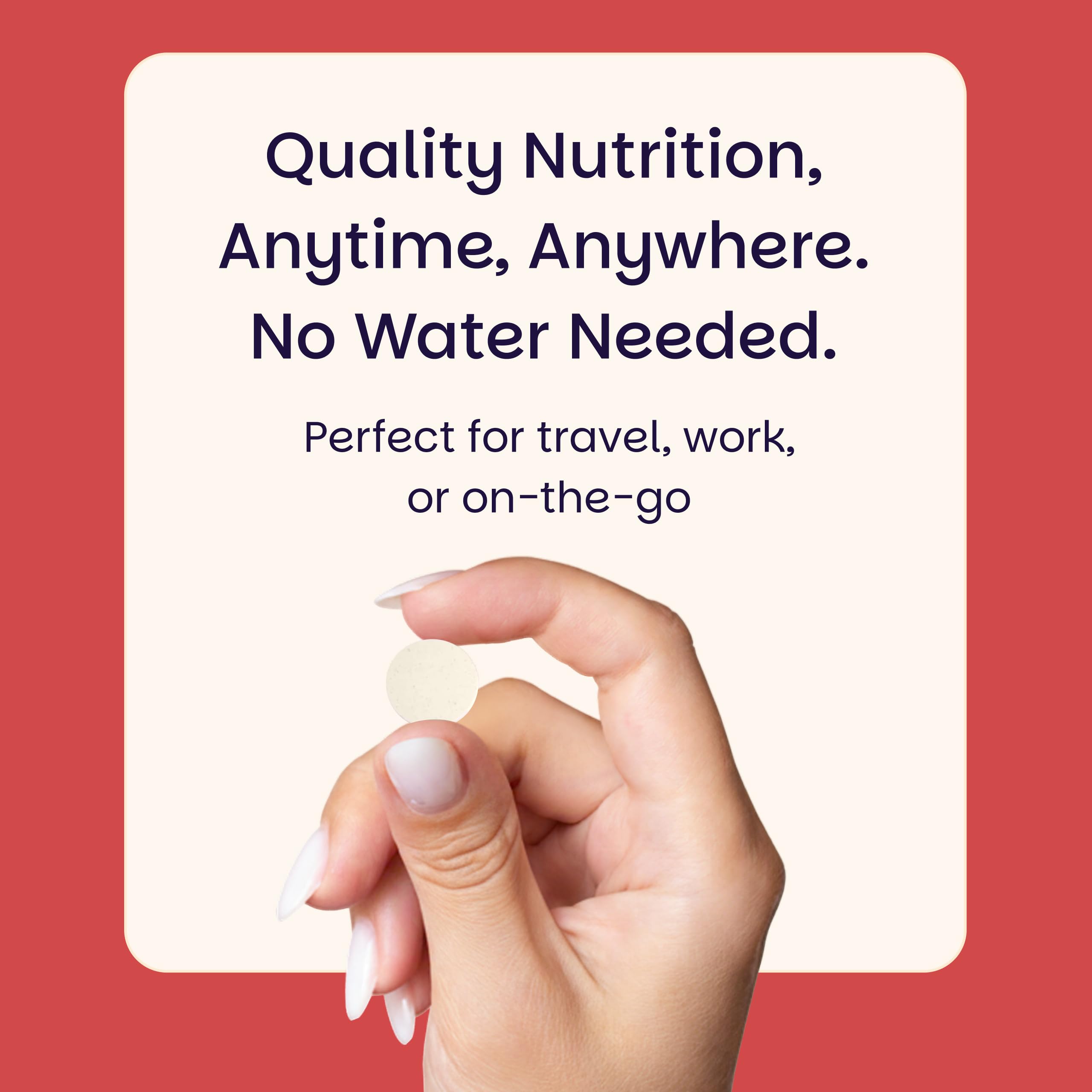EZ Melts CoQ10 Supplement 100mg Ubiquinol on a table