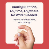 EZ Melts CoQ10 Supplement 100mg Ubiquinol on a table
