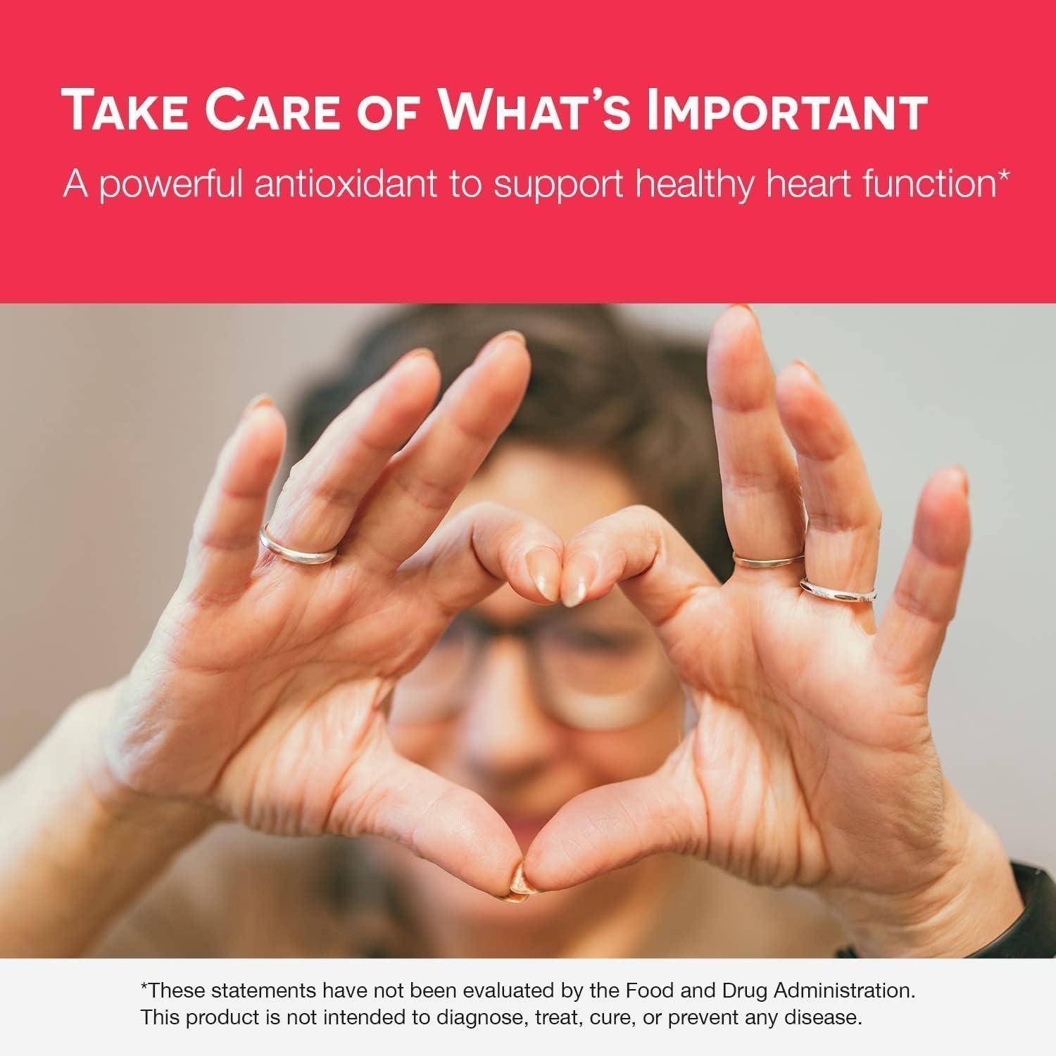 EZ Melts CoQ10 Supplement 100mg with ingredients list
