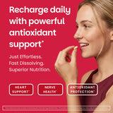 EZ Melts CoQ10 Supplement packaging side view