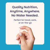 EZ Melts Daily Multivitamin Supplement in hand for easy consumption