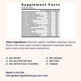 EZ Melts Daily Multivitamin Supplement side view showing dosage instructions