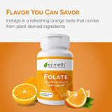 EZ Melts Folate Supplement 1,667 mcg lifestyle scene