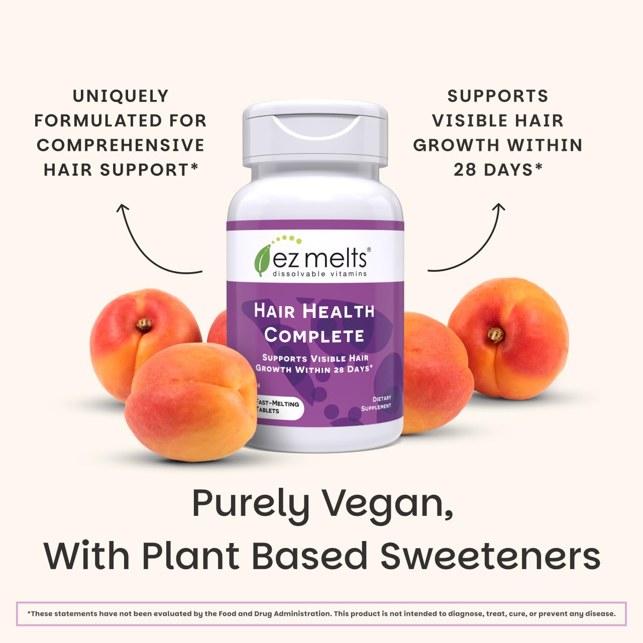 EZ Melts Hair Health Complete product in lifestyle setting