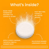 EZ Melts Kombucha Tablets in a lifestyle setting