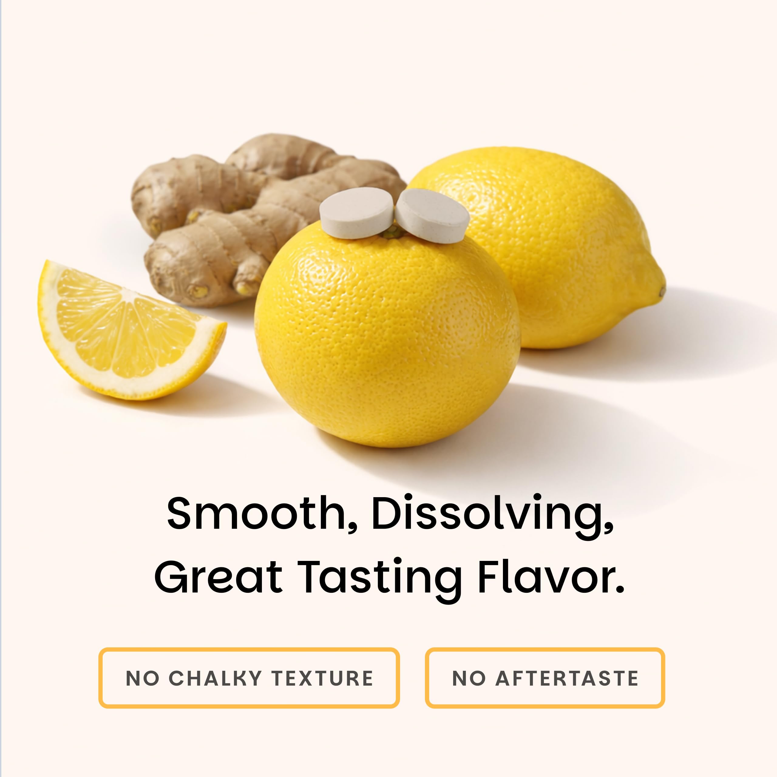 EZ Melts Kombucha Tablets showing sugar-free label