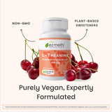 EZ Melts L-Theanine 300mg tablets in hand