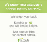 EZ Melts Melatonin 5 mg tablets in a lifestyle setting