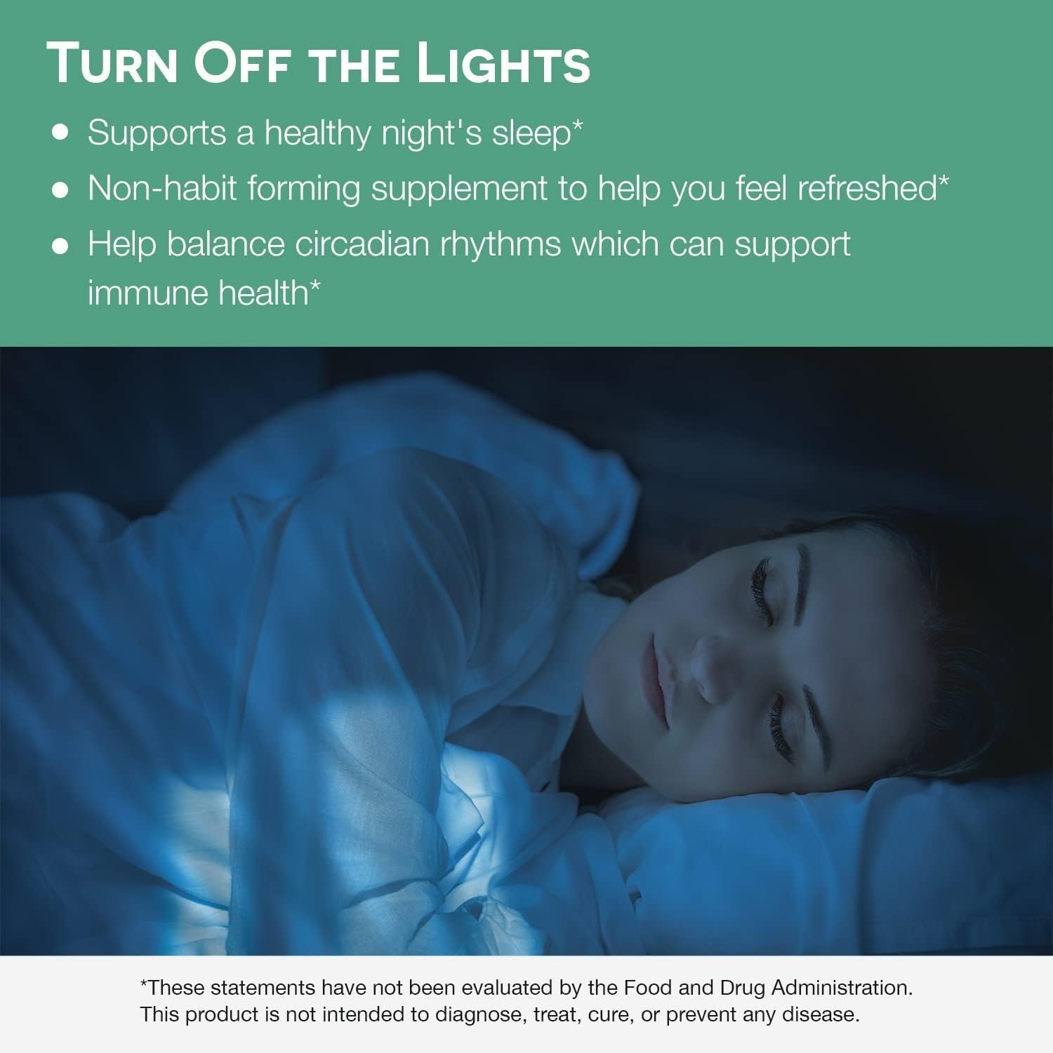 EZ Melts Melatonin 5 mg tablets in hand
