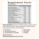 EZ Melts Multivitamin + Iron 100g close-up of tablets