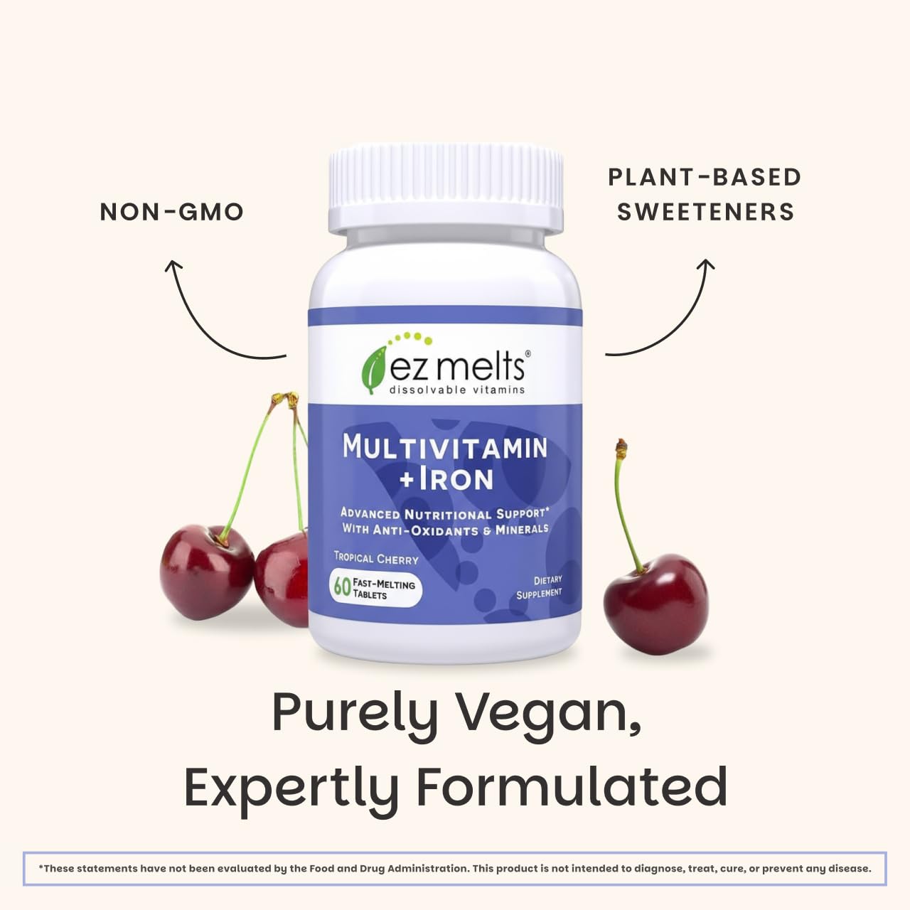 EZ Melts Multivitamin Iron-Free 200g lifestyle scene