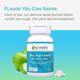 EZ Melts Multivitamin without Iron ingredients list