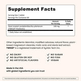 EZ Melts VitalMuscle Postbiotic Supplement tablet close-up