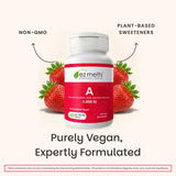 EZ Melts Vitamin A 1500 mcg supplement lifestyle shot