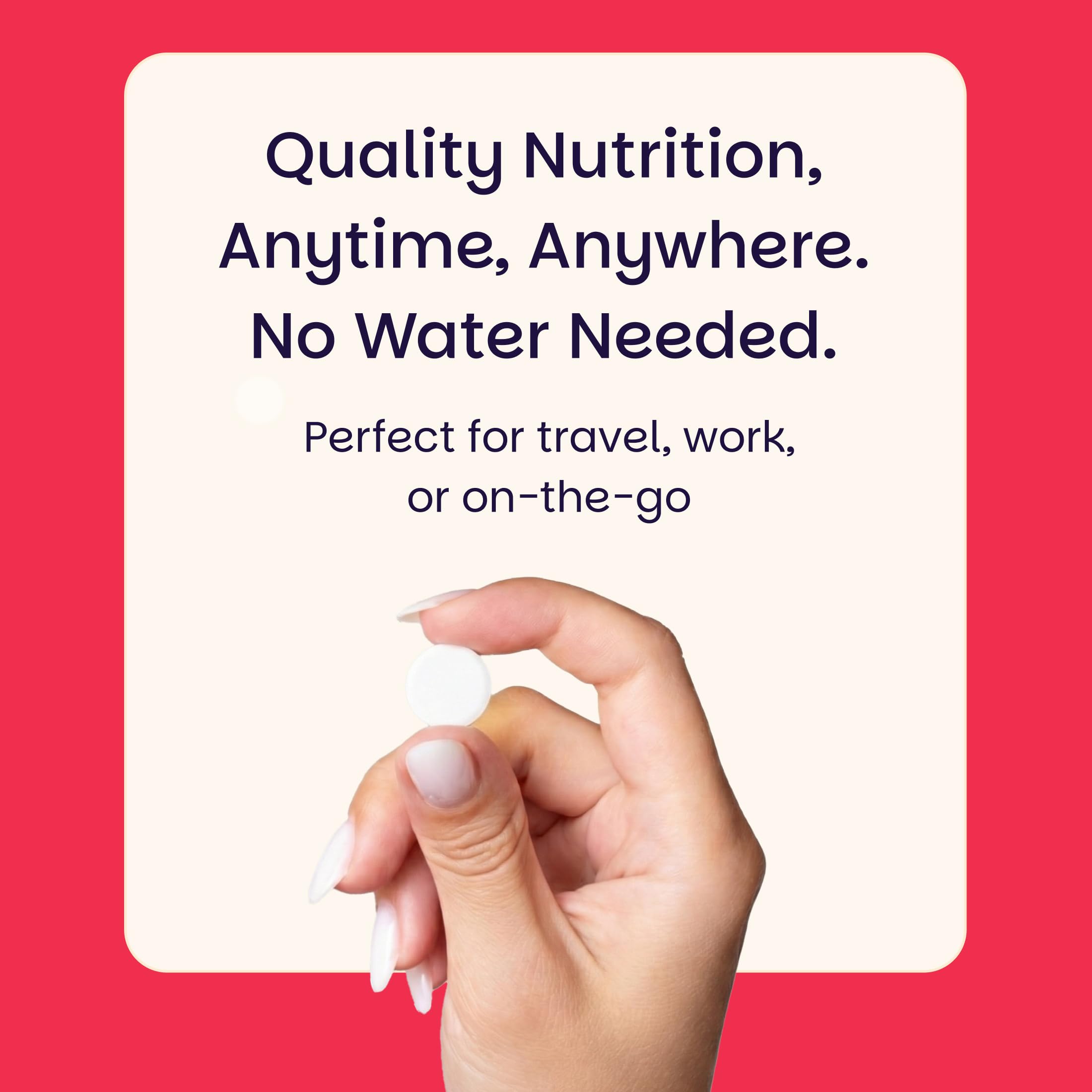 EZ Melts Vitamin A 1500 mcg supplement on a table