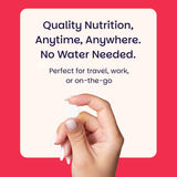 EZ Melts Vitamin A 1500 mcg supplement on a table