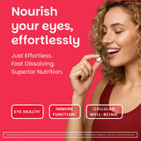 EZ Melts Vitamin A 1500 mcg supplement side view