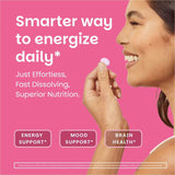 EZ Melts Vitamin B12 Supplement side view packaging