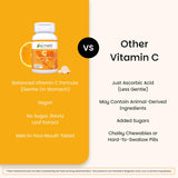 EZ Melts Vitamin C Supplement 500mg close-up of tablets