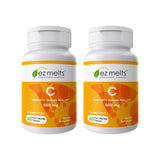 EZ Melts Vitamin C Supplement 500mg front view packaging