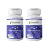 EZ Melts Zinc Dissolvable Tablets 30mg front view