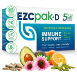 EZC Pak daily wellness Support Supplement 5-Day System front view