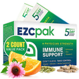 EZC Pak daily wellness Support Supplement 5-Day System front view