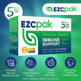 EZC Pak daily wellness Support Supplement 5-Day System packaging